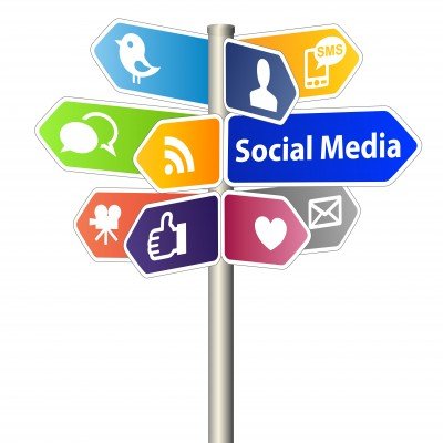 social media support your local business