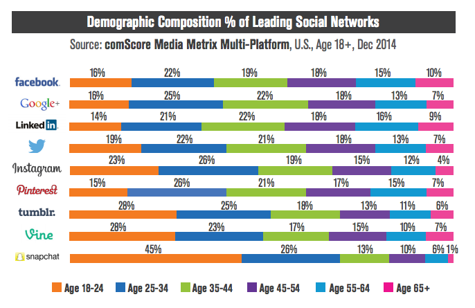 demographics across social media
