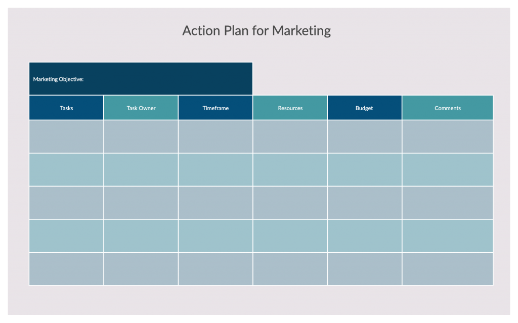 action plan template